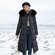 Florence | Women’s High-Collar Long Puffer Winter Coat