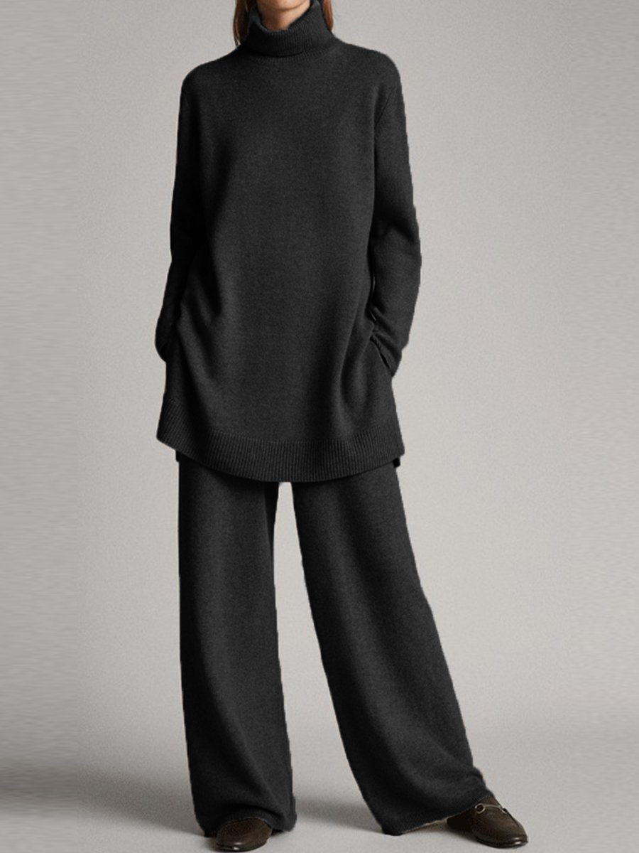 Grace | Women’s High Neck Two Piece Lounge Set