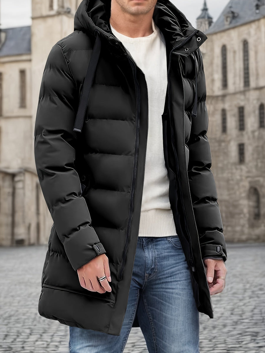 Scott | Men’s Hooded Long Puffer Winter Jacket