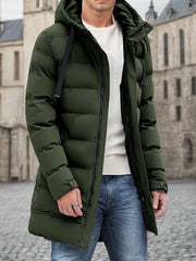 Scott | Men’s Hooded Long Puffer Winter Jacket