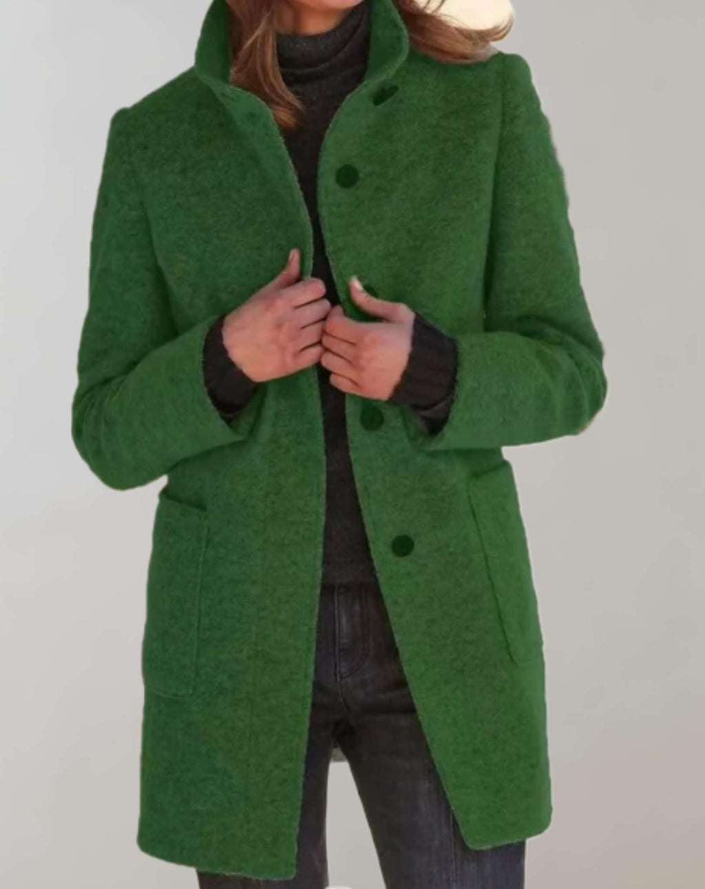 Avery | Women Winter Casual Button Coat