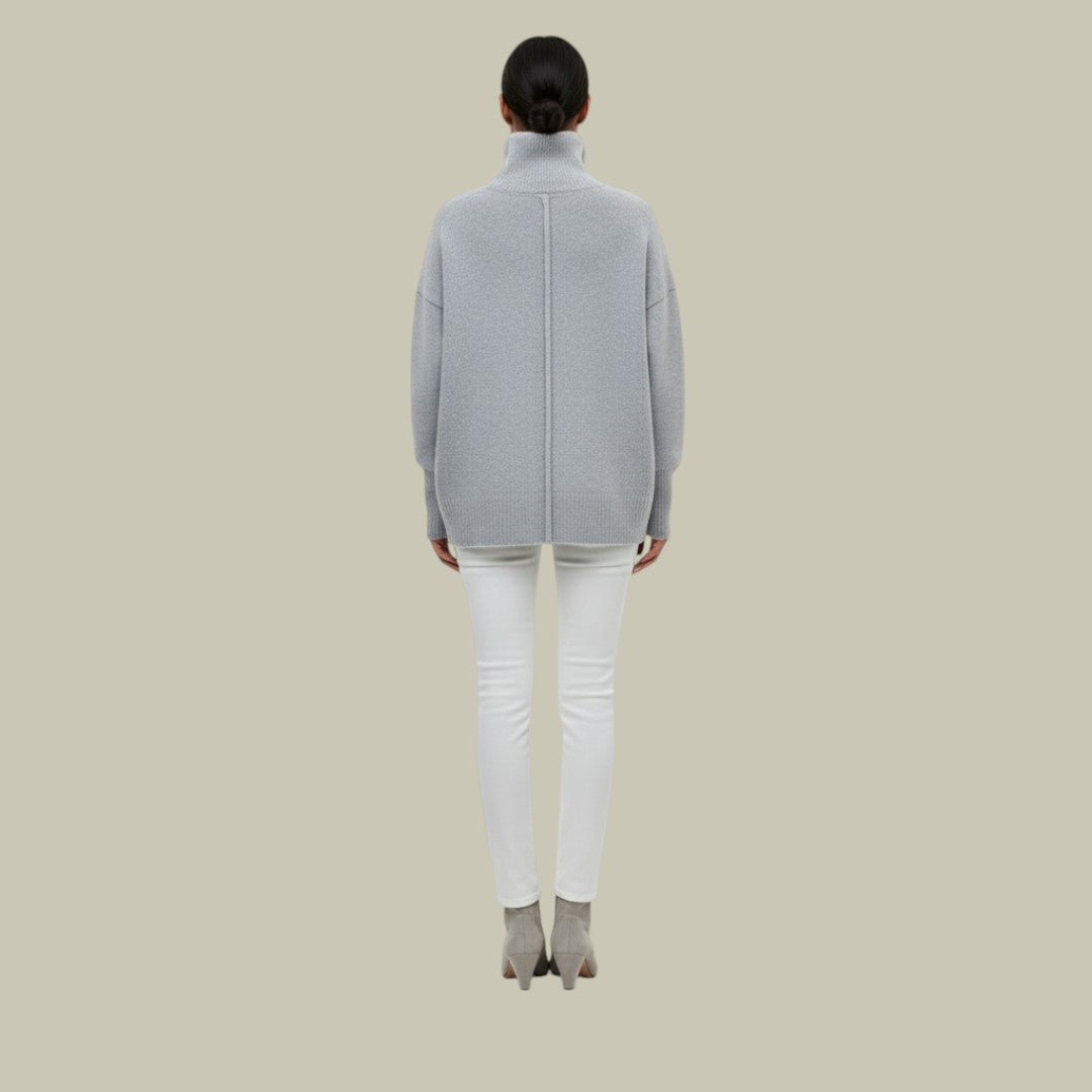 Ruby | Women’s Winter Oversized Turtleneck Pullover Sweater