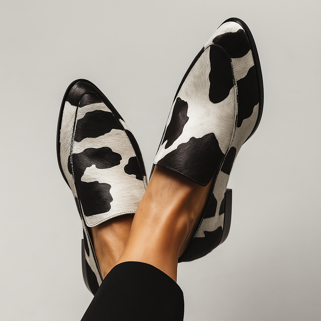 Margot | Black Modern Loafers