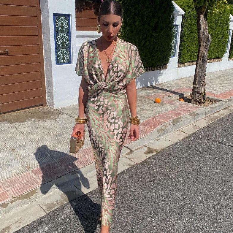 Maisie | Elegant Formal Silk Dress