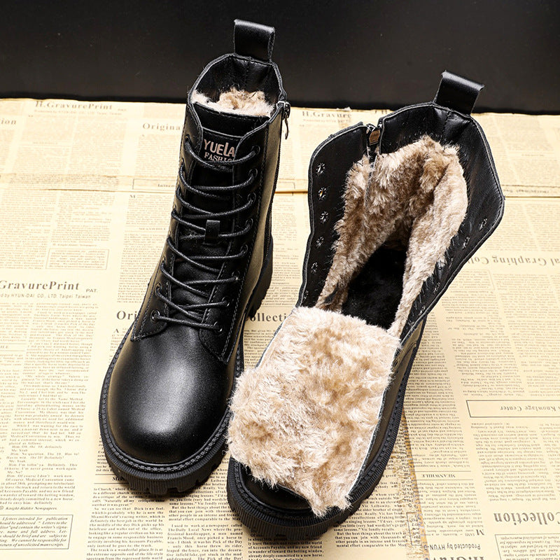 Audrey | Women Winter Lace Up Boots