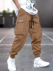 Dylan | Men’s Casual Jogger Cargo Pants with Side Pockets