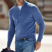 Adam | Casual Zip Neck Sweater for Men
