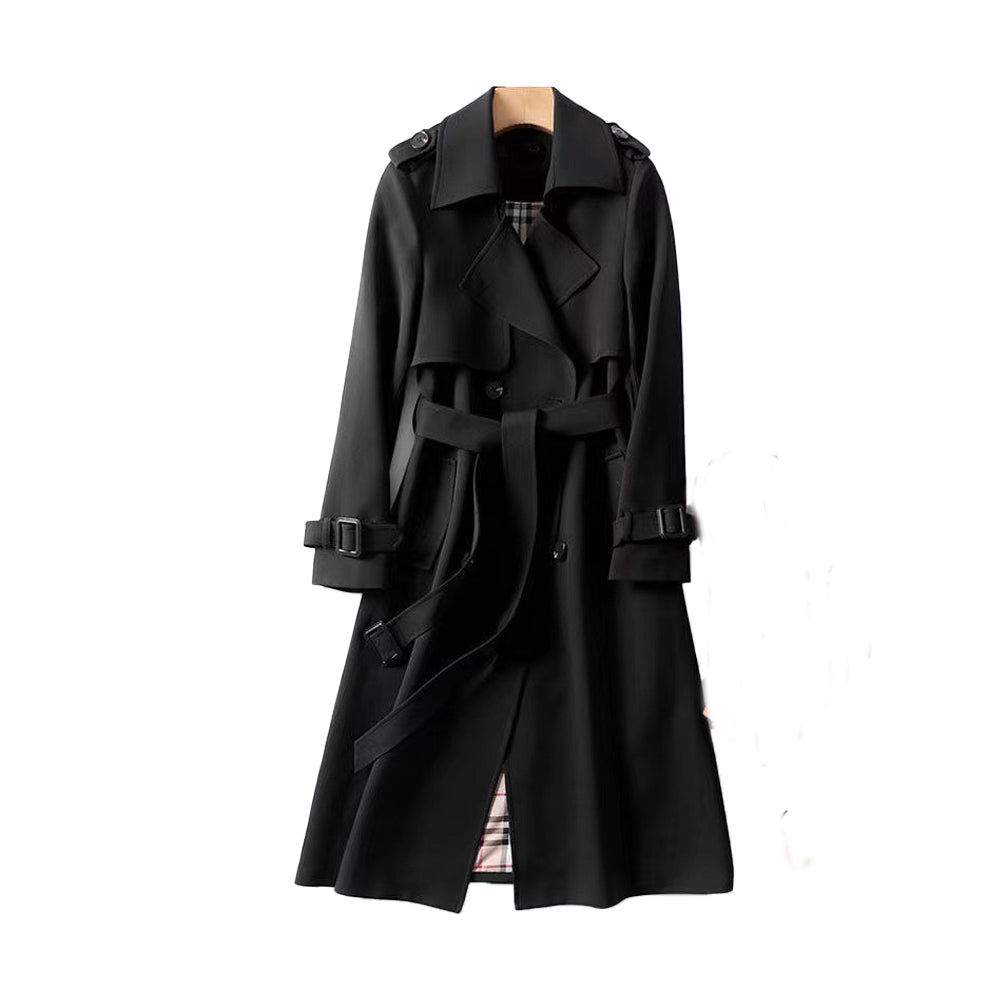 Emily | Women’s Double-Breasted Belted Trench Coat